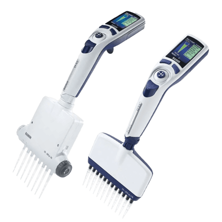 Rainin E4 XLS & E4 XLS+ Electronic Multichannel Pipettes